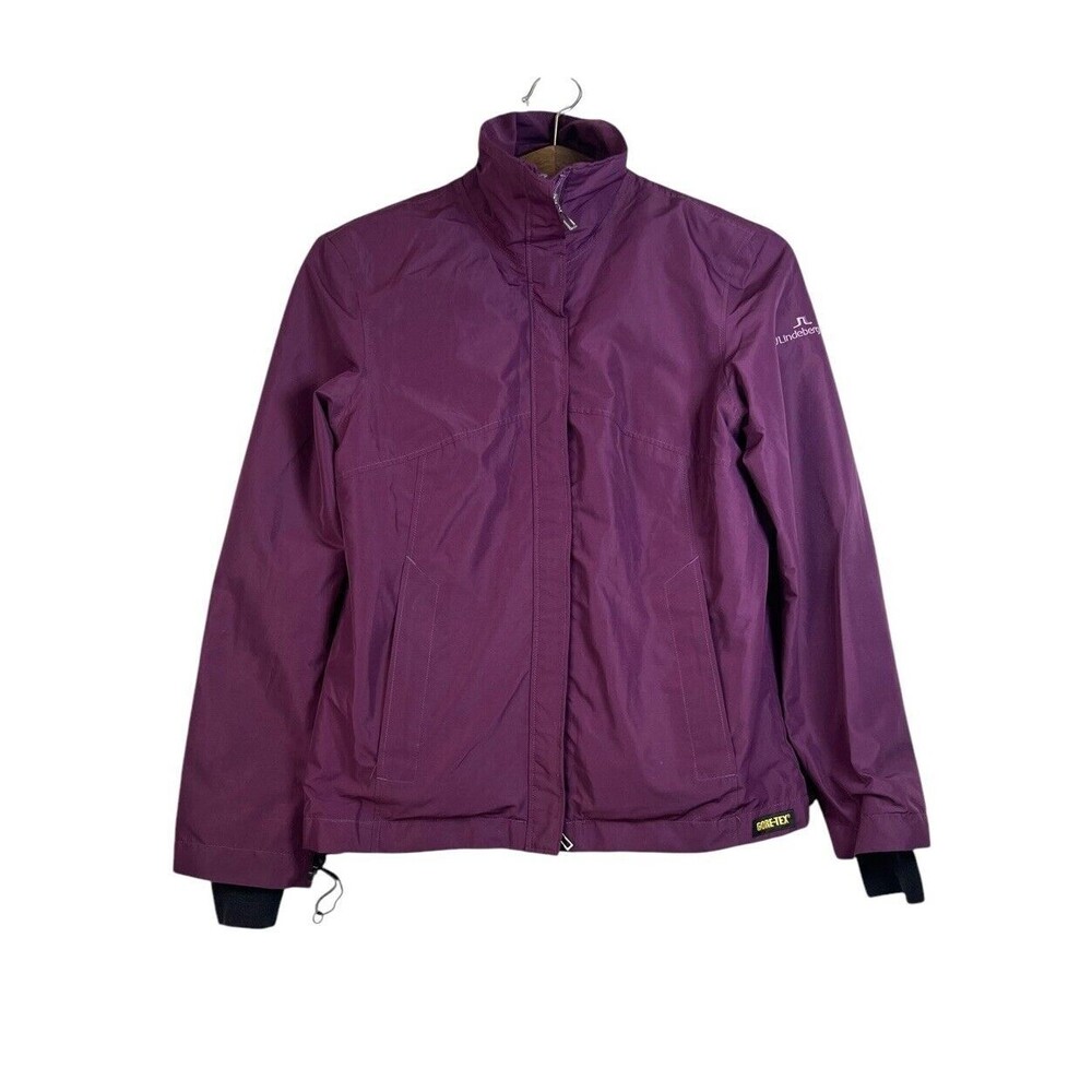 J Lindeberg Women’s Purple Gore-Tex Outdoor Full Zip Jacket Size S
